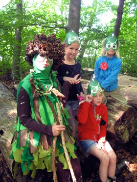 Schhh… Skovånderne gør forårsrent</br>Forårsrengøringen vil være sjov og uden løftede pegefingre.</br>Foto: PR-foto: En Hemmelig Klub