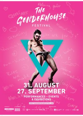 GENDERhouse Festival er queerkunst der trækker i rammerne</br>Plakaten til The GENDERhouse Festival</br>Foto: PR-foto