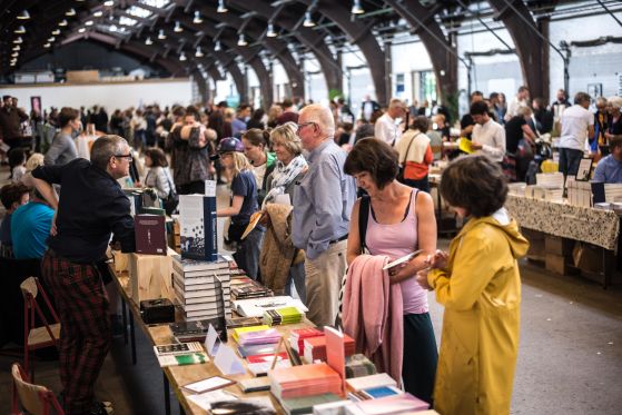 Sandpapirsomslag og norske guldkorn</br>BogGods foregik i forbindelse med den internationale litteraturfestival LiteratureXchange.</br>Foto: Line Beck 