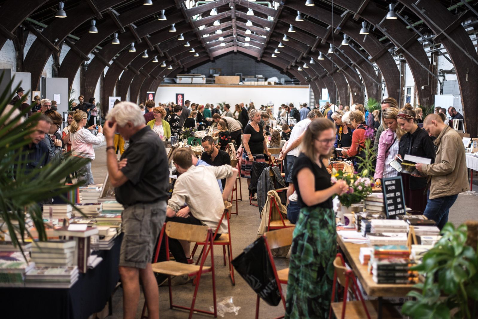 Sandpapirsomslag og norske guldkorn</br>BogGods er en litteraturmesse for vedkommende og kunstfærdig litteratur. </br>Foto: Line Beck 
