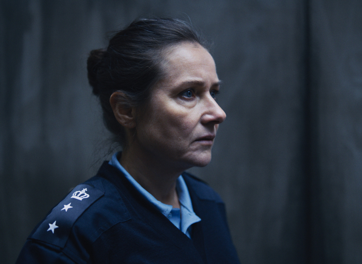 Sidse Babett Knudsen har altid vidst, at hun ville være skuespiller</br>Sidse Babett Knudsen. Still fra filmen. Vogter.</br>Foto: Nikolaj Møller.