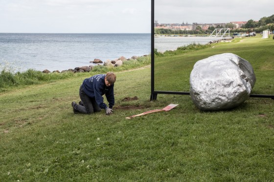 Aros Triennale The Garden, The present og The future billedserie</br>Alicja Kwase: Be-Hide, Aros Triennale The Garden.</br>Foto: Mariana Gil