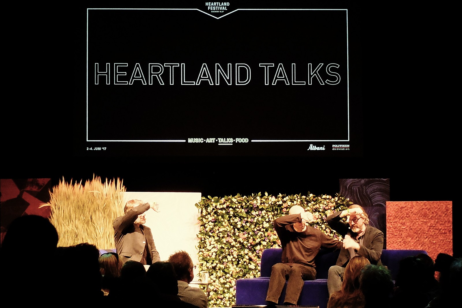 Billedserie fra Heartland 2017</br>Heartland Talks, Joshua Oppenheimer & Werner Herzog - 