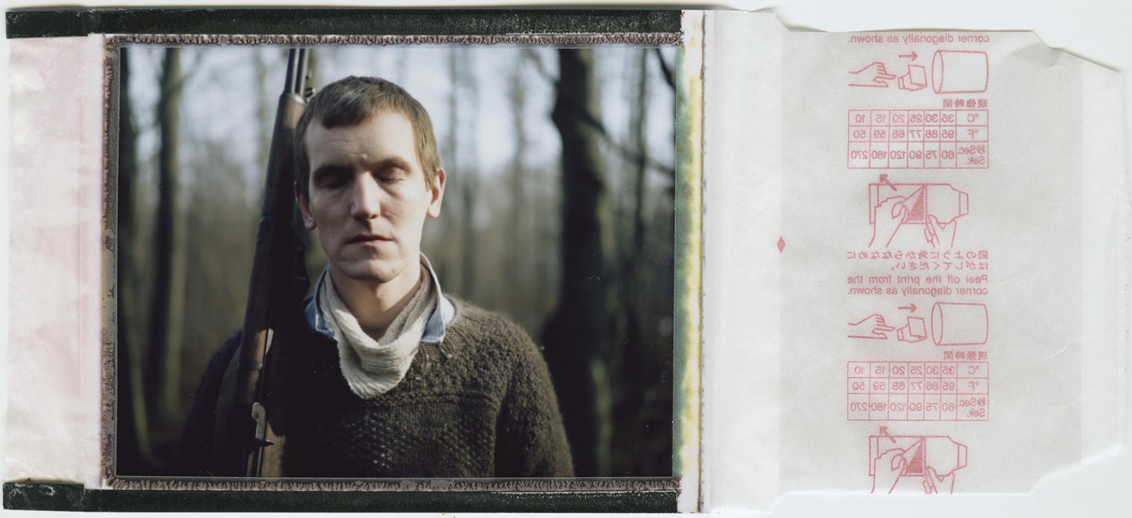 Vinterbrødre-instruktør: Film skal kunne mærkes i kroppen</br>Polaroidfoto fra optagelserne.</br>Foto: Vinterbrødre - Hlynur Pálmason