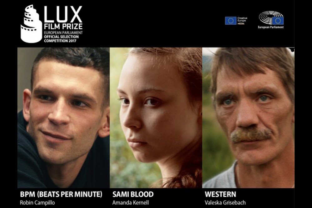 Den prisvindende film Sameblod sætter fælleseuropæiske værdier til debat</br>De tre nominerede film til LUX-prisen: BPM (fr), Sameblod (se) og Wester (de)</br>Foto: PR-foto - LUX Film Prize